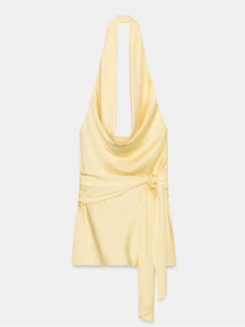 Zara
ZARA SATIN EFFECT MINI
DRESS WITH SASH (FITS LIKE MEDIUM)